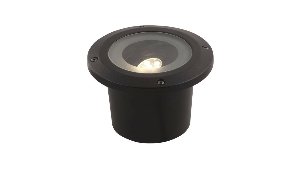 Rubum (3159011) Ландшафтный светильник, IP67, тип лампы LED MR16 12V AC/DC, мощность 5 Вт, 320 Lumen, ресурс 10к часов. Тип кабеля H05RN-F(2 м). Материал - алюминий.
