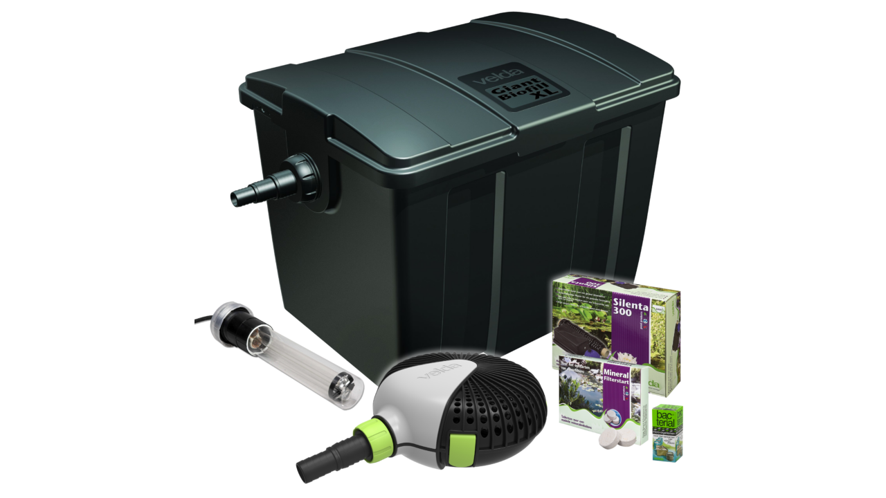 Giant Biofill Xl Set 20000 Фильтр в комплекте для прудов до 20 м³,  1х UV-C Unit 18W, 1х Green Line 8000, 1х аэратор