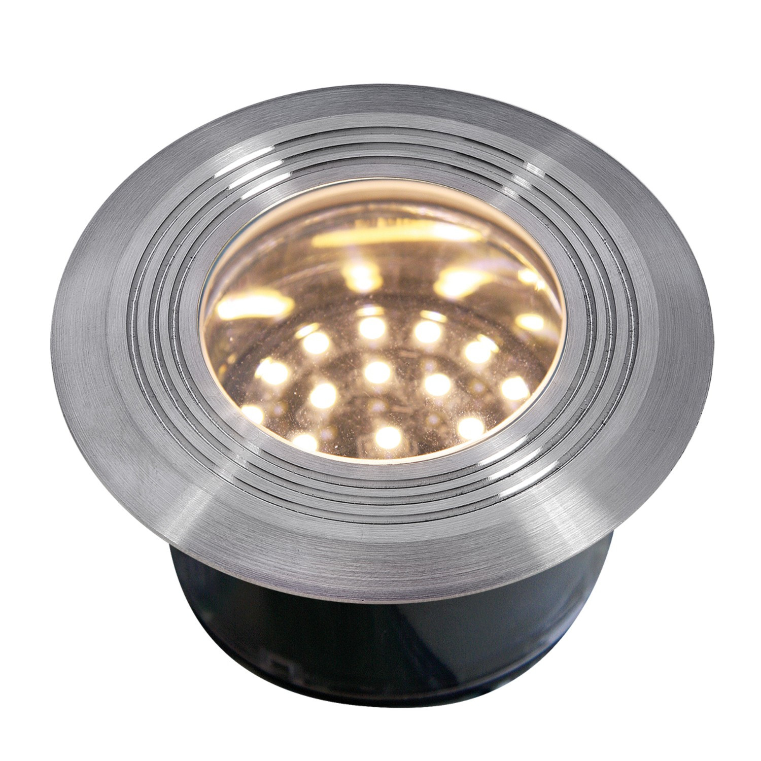 Onyx 60 R1 (151D) Ландшафтный светильник, IP67, тип лампы SMD 12V AC/DC, мощность 0,5 Вт, 4 Lumen, ресурс 20к часов. Тип кабеля H05RN-F(1 м). Материал - нерж.сталь.
