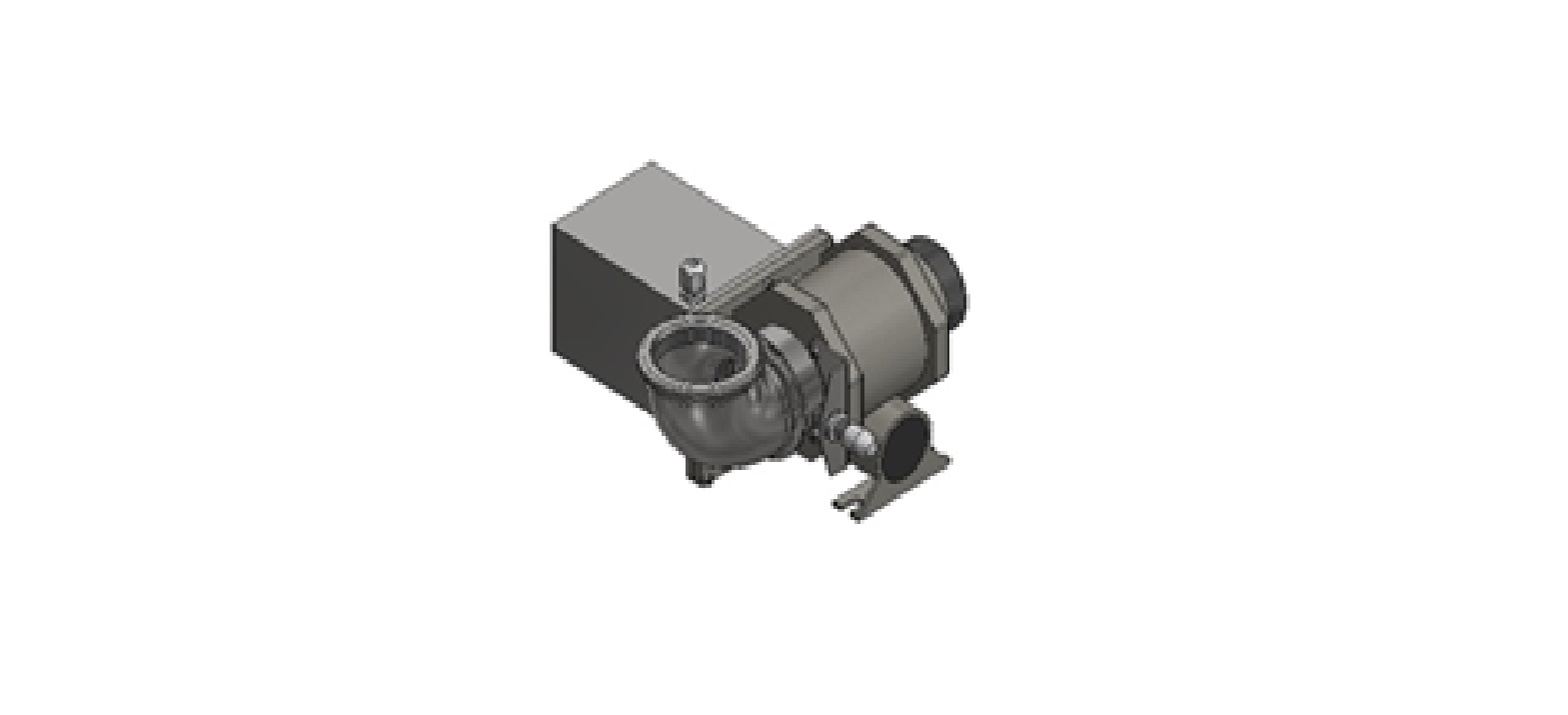 Swing Nozzle 1D, 2" Поворотный механизм-робот, нержавеющая сталь