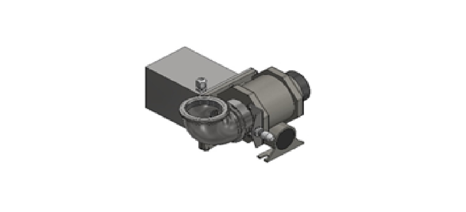 Swing Nozzle 1D, 1½"  Поворотный механизм-робот, нержавеющая сталь