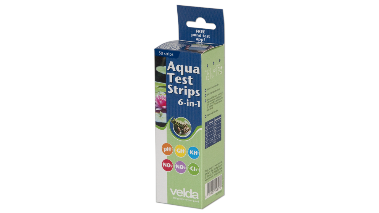 Тест качества воды  Aqua Test Strips 6 in 1