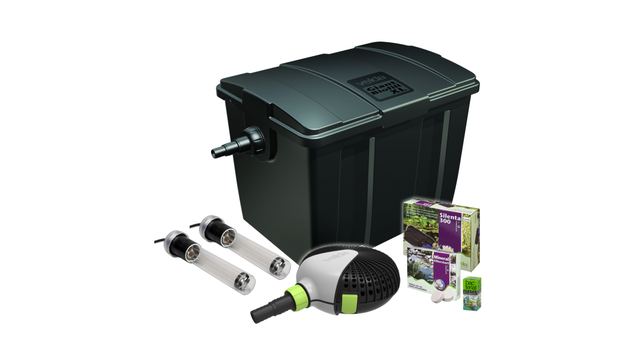 Giant Biofill Xl Set 60000 Фильтр в комплекте для прудов до 60 м³,  2х UV-C Unit 36W, 1х Green Line 15000, 1х аэратор