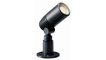 Alder (2580061) Ландшафтный светильник, IP44, тип лампы LED MR11 12V AC/DC, мощность 2 Вт, 120 Lumen, ресурс 10к часов. Тип кабеля SPT-1W(1 м). Материал - пластик.
