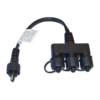 SPT-2W Kabelverteiler mit 3 Anschluessen, 15 cm, max 150W (Trafo 150W)  (6006011) Разветвитель на 3 входа