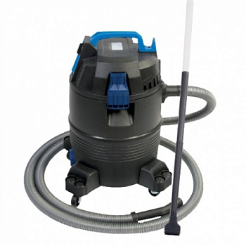 Водный пылесос Pond vacuum cleaner L, 1400 W, объем емкости 35 L, 3 насадки для сбора мусора, 4 m всасывающий шланг, 1.5 m сбросной шланг, 2 m глубина
